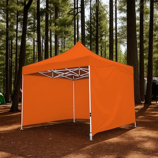 Foto 4 | Ilios Innova | Toldo Plegable Naranja 2x3 Con Paredes Laterales Impermeable Velcro De Ajuste Ideal Para Exterior.