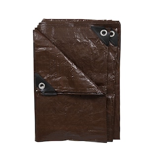 Foto 1 | Tarp Stansport Ligero Antidesgarros 3 04 M X 3 65 M Color Marrón - Venta Internacional.