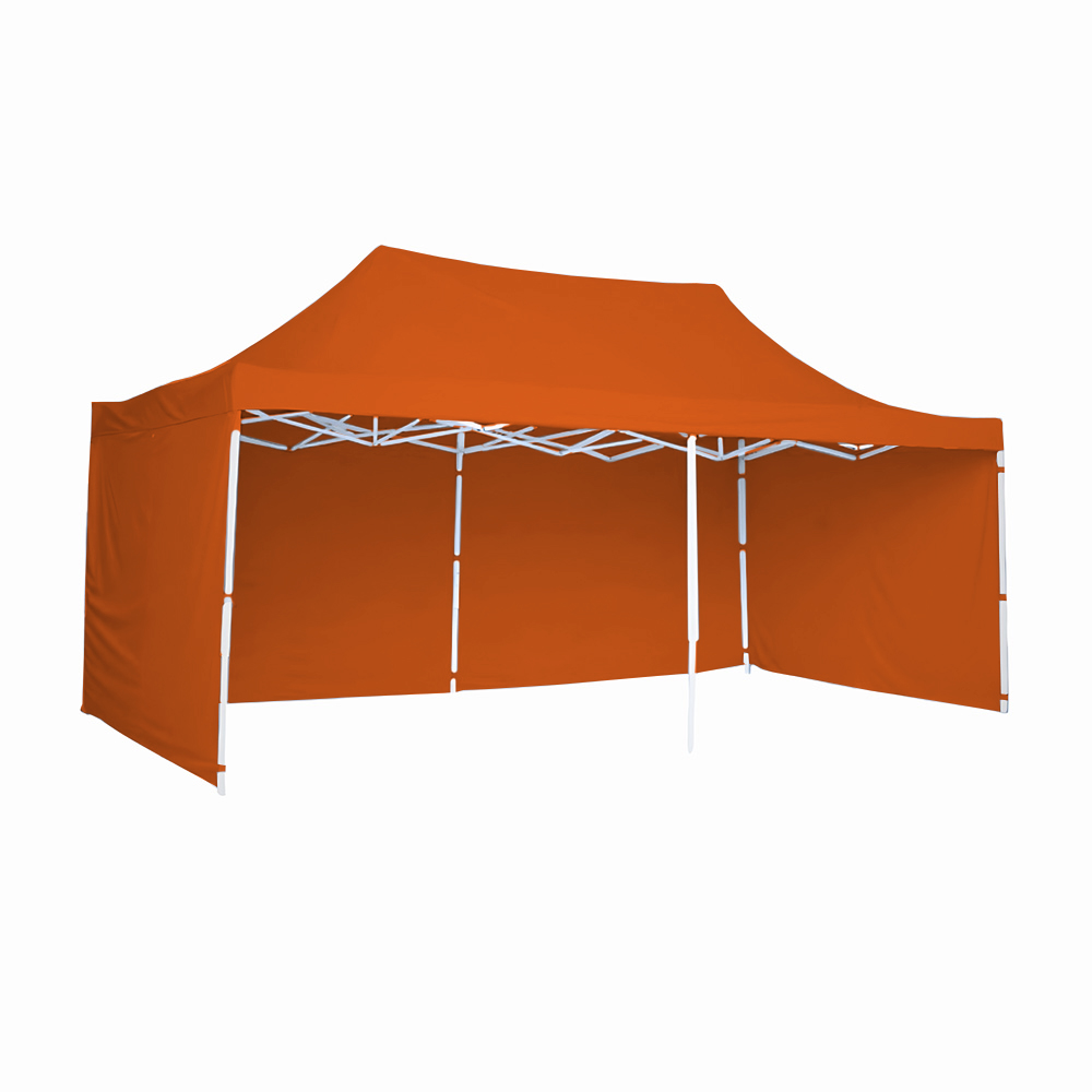 Foto 1 | Ilios Innova | Toldo Plegable Naranja 3x4.5 Con Paredes Laterales  Impermeable  Velcro De Ajuste  Ideal Para Exterior.