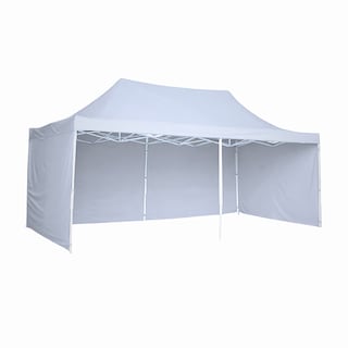 Foto 1 | Ilios Innova | Toldo Plegable Blanco 3x4.5 Con Paredes Laterales Impermeable Velcro De Ajuste Ideal Para Exterior.