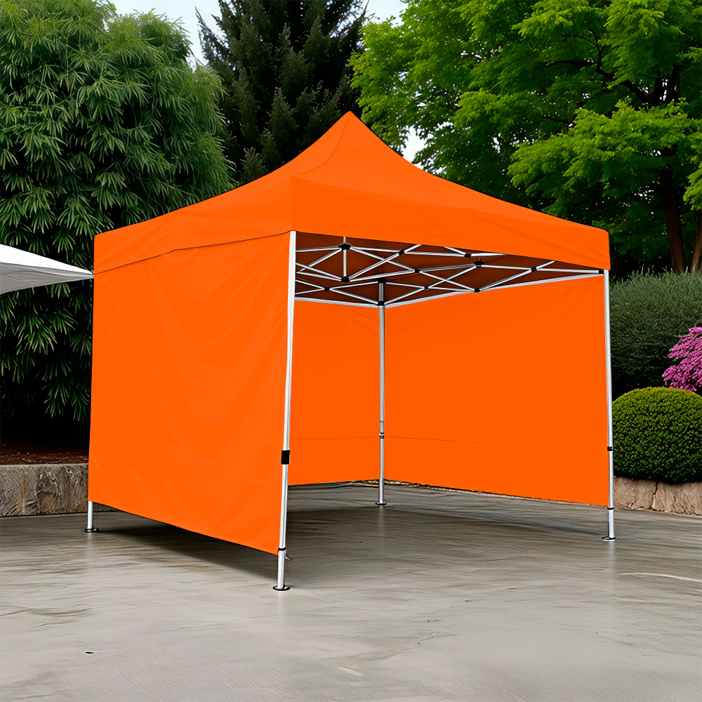 Foto 4 pulgar | Ilios Innova | Toldo Plegable Naranja 3x3 Con Paredes Laterales  Impermeable  Velcro De Ajuste  Ideal Para Exterior.