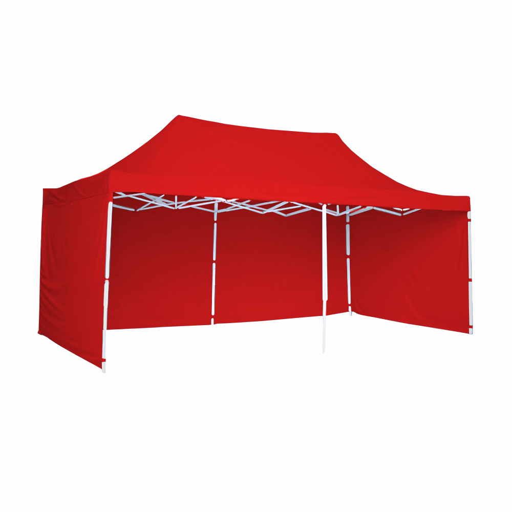 Foto 1 | Ilios Innova | Toldo Plegable Rojo 3x4.5 Con Paredes Laterales  Impermeable  Velcro De Ajuste  Ideal Para Exterior.