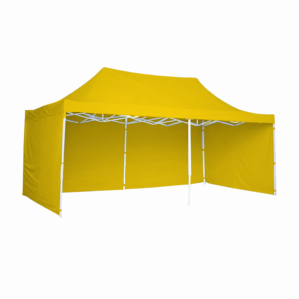 Foto 2 pulgar | Ilios Innova | Toldo Plegable Amarillo 3x4.5 Con Paredes Laterales  Impermeable  Velcro De Ajuste  Ideal Para Exterior.