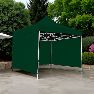 Foto 3 | Ilios Innova | Toldo Plegable Verde 3x3 Con Paredes Laterales Impermeable Velcro De Ajuste Ideal Para Exterior.