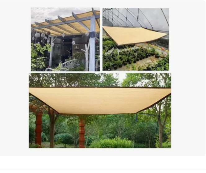 Foto 4 pulgar | Malla Sombra Para Jardin 4mx3m