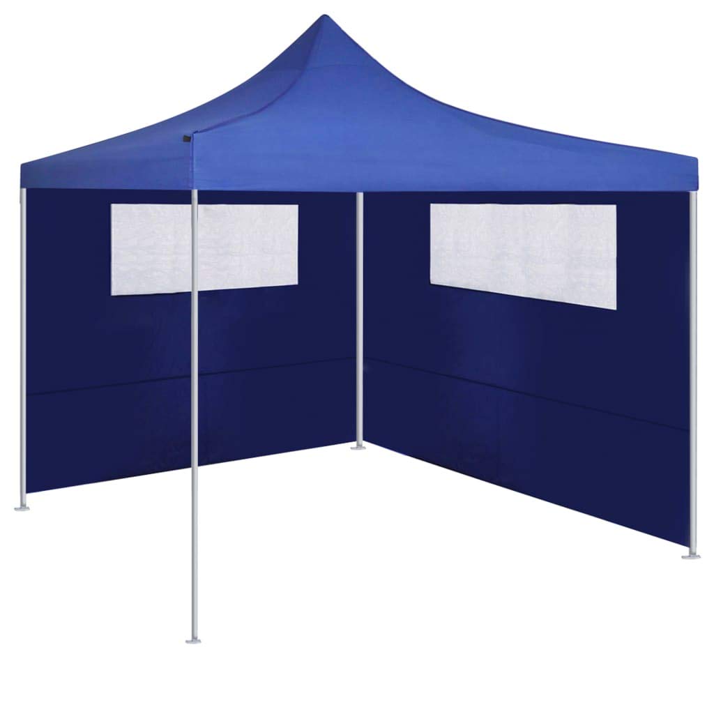 Foto 5 pulgar | Paredes Laterales Para Gazebo Vidaxl  Color Azul  100% Poliéster  Con Ventanas  2 Unidades - Venta Internacional.