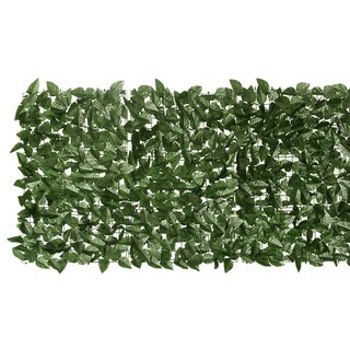 Foto 3 | Mampara Balcón Vidaxl Con Hojas De Color Verde Oscuro 600 X 75 Cm Polietileno - Venta Internacional.