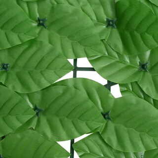 Foto 3 | Mampara Balcón Vidaxl Green Leaves 300x100 Cm De Polietileno - Venta Internacional.