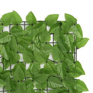 Foto 4 | Mampara Balcón Vidaxl Green Leaves 300x75 Cm De Polietileno - Venta Internacional.