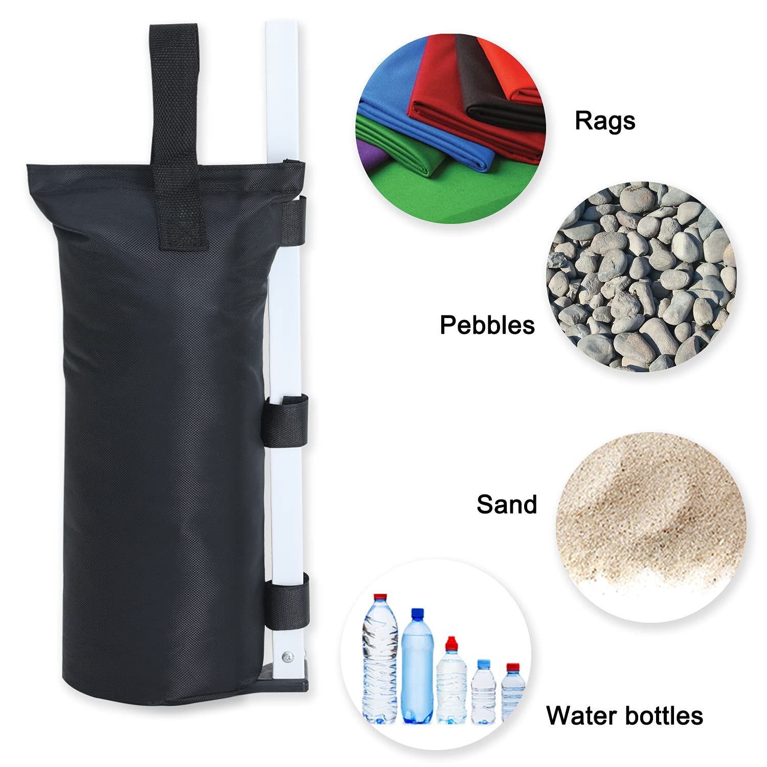 Foto 5 pulgar | Juego de Bolsas de Arena Canopy Abccanopy 4 de 12.5 kg C/U - Venta Internacional