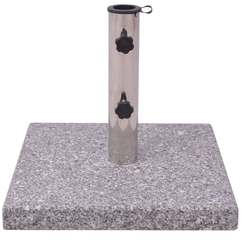 Foto 2 | Paragüero Vidaxl Con Base De Sombrilla De Granito, 20 Kg, Color Gris - Venta Internacional.
