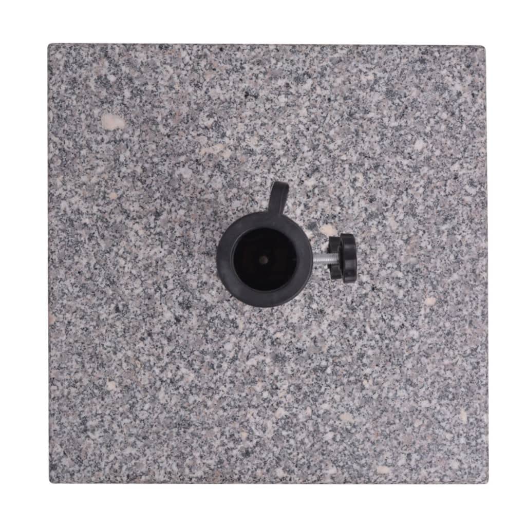 Foto 4 | Paragüero Vidaxl Con Base De Sombrilla De Granito, 20 Kg, Color Gris - Venta Internacional.