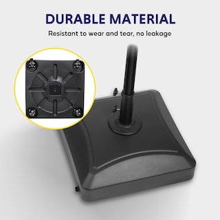 Foto 5 | Base Para Sombrilla De Patio Ipower De 56,7 Kg De Capacidad Con 4 Ruedas, Color Negro - Venta Internacional.
