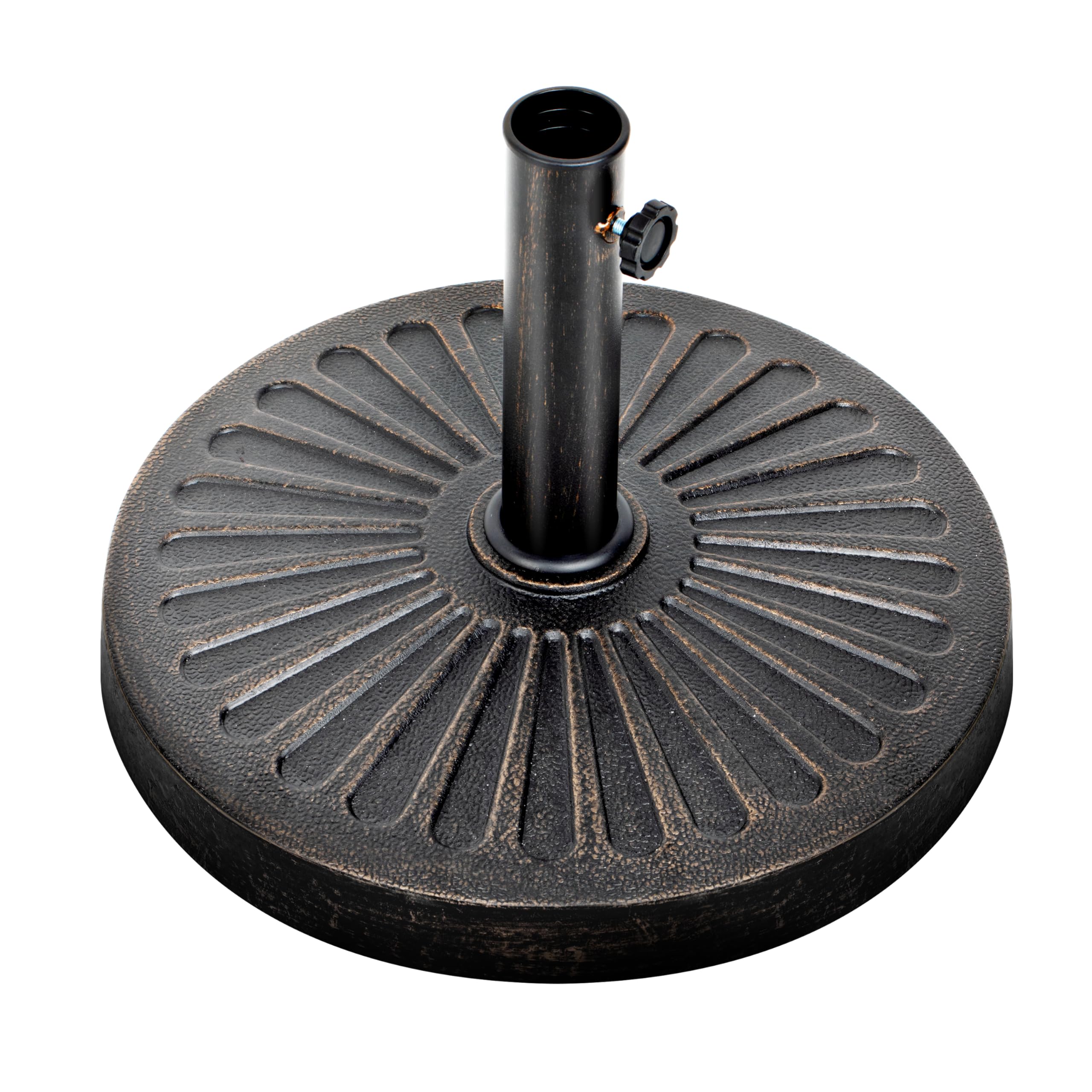 Base De Sombrilla Simple De Lujo, Resistente, 14 Kg, Para Patio Y Exterior - Venta Internacional.