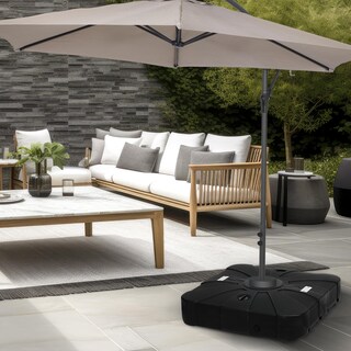 Foto 4 | Soporte Para Sombrilla Simple Deluxe Offset Patio, 100 Kg - Venta Internacional.