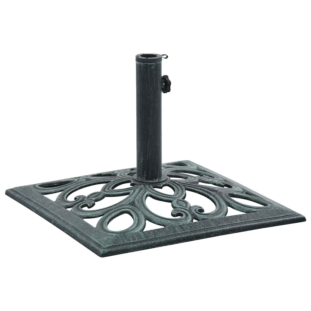 Foto 6 pulgar | Base Cuadrada Para Paraguas Vidaxl Para Exteriores, 12 Kg, Hierro Fundido - Venta Internacional.
