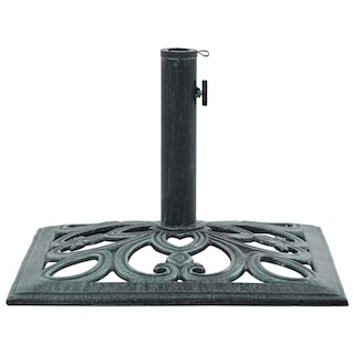 Foto 6 | Base Cuadrada Para Paraguas Vidaxl Para Exteriores, 12 Kg, Hierro Fundido - Venta Internacional.