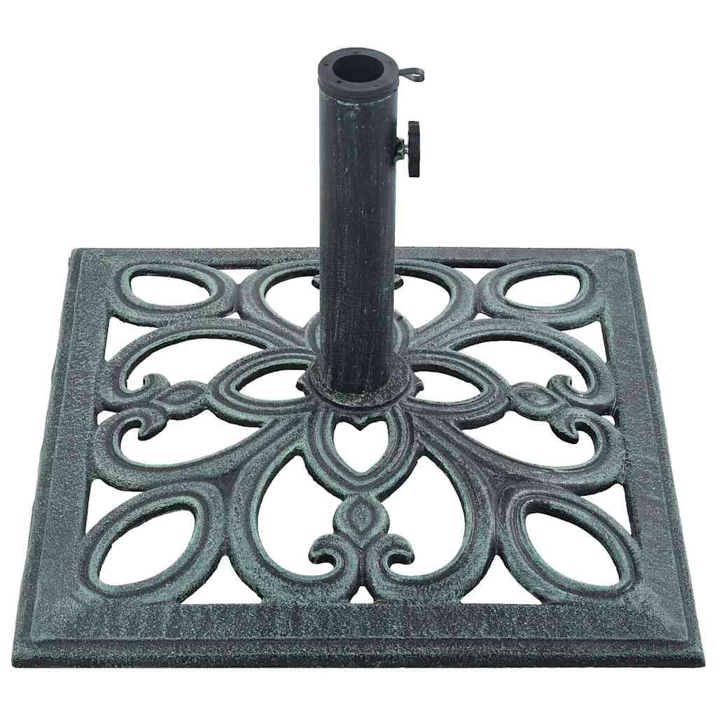 Foto 8 pulgar | Base Cuadrada Para Paraguas Vidaxl Para Exteriores, 12 Kg, Hierro Fundido - Venta Internacional.