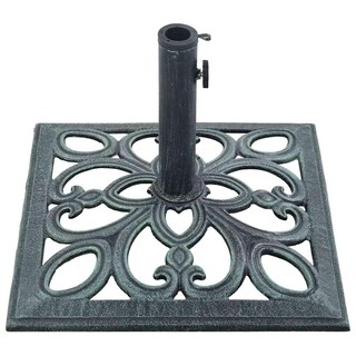 Foto 7 | Base Cuadrada Para Paraguas Vidaxl Para Exteriores, 12 Kg, Hierro Fundido - Venta Internacional.