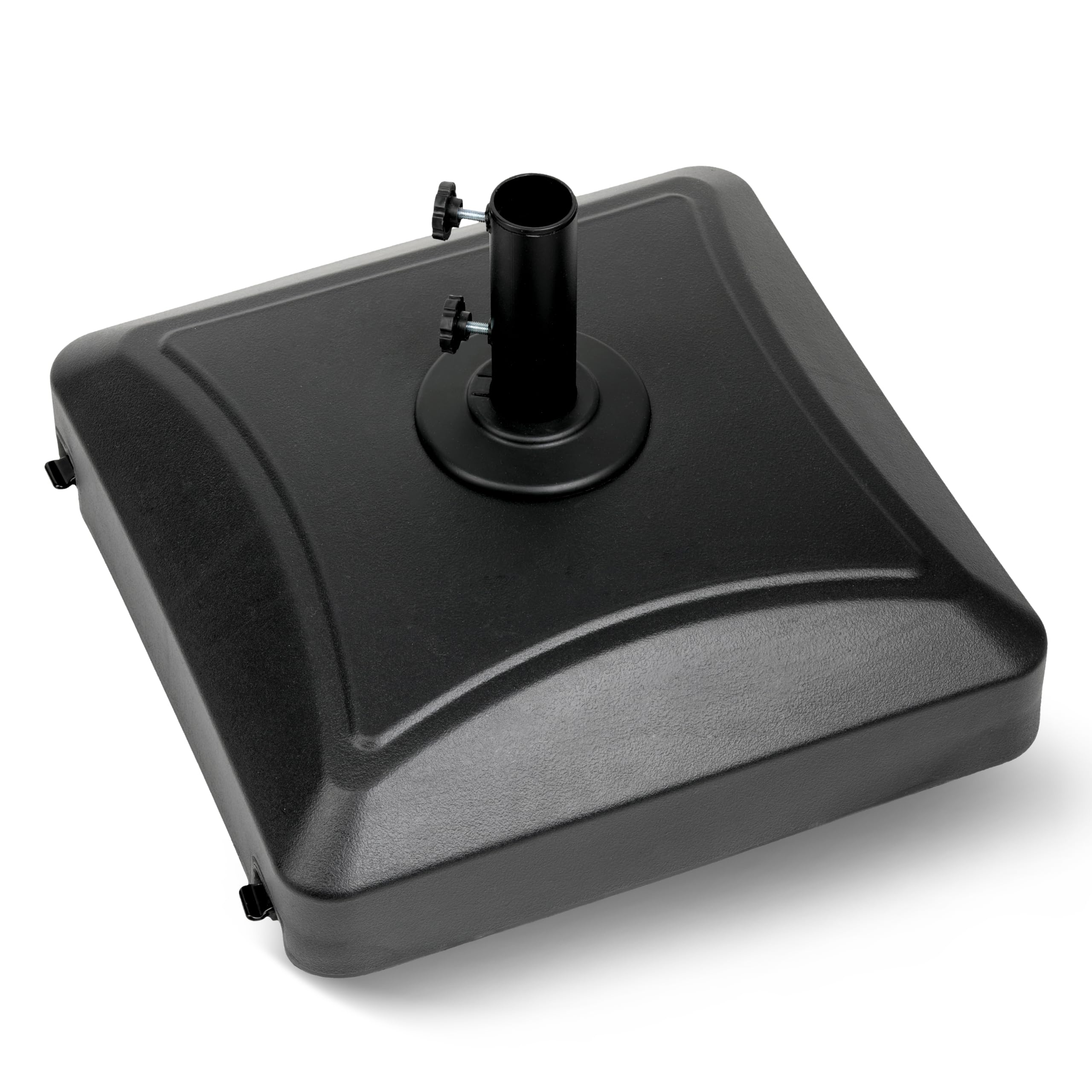 Base Para Sombrilla Healsmart  Rellenable  56 7 Kg De Capacidad  Color Negro - Venta Internacional.