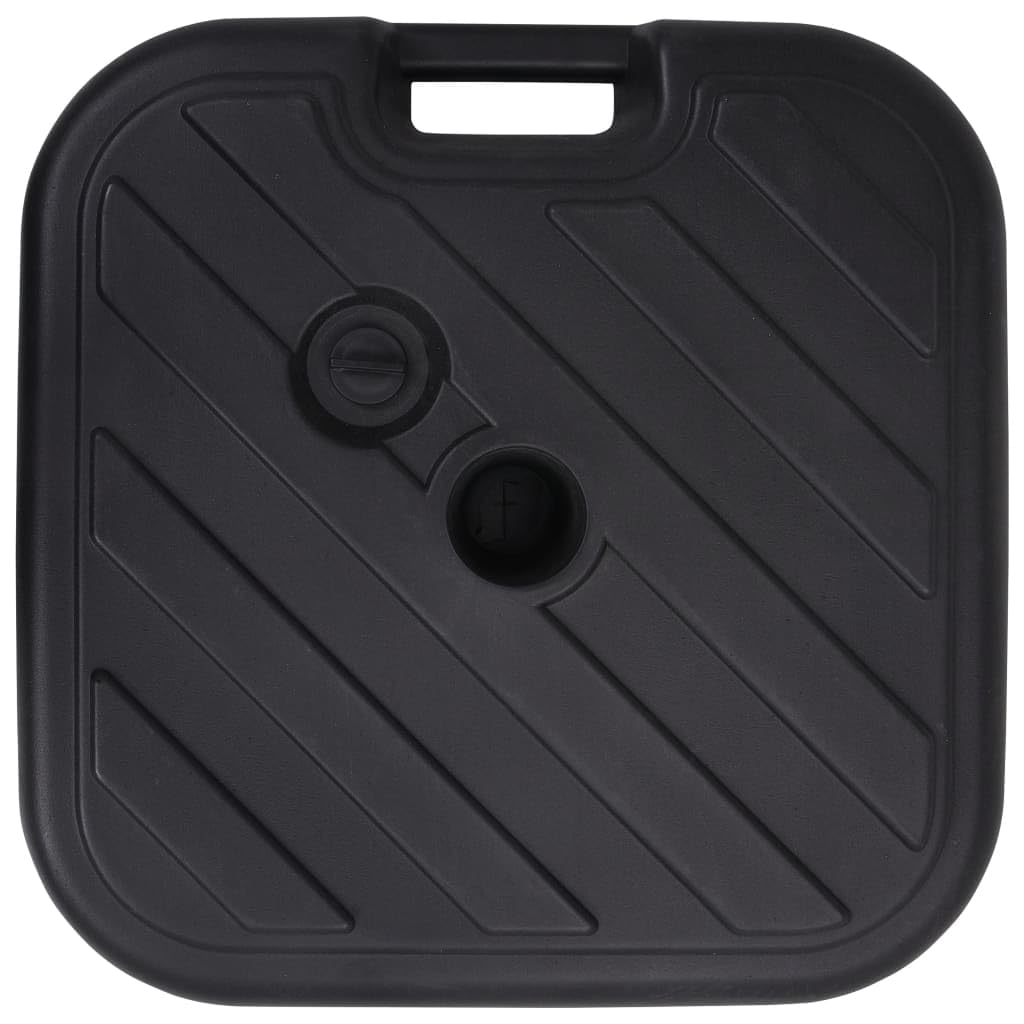 Foto 4 pulgar | Base Para Paraguas Vidaxl  Diseño De Ratán  Color Negro  Capacidad De 24 Litros - Venta Internacional.