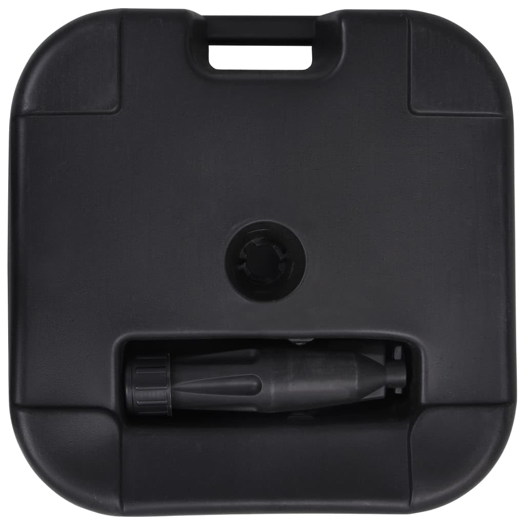 Foto 5 pulgar | Base Para Paraguas Vidaxl  Diseño De Ratán  Color Negro  Capacidad De 24 Litros - Venta Internacional.