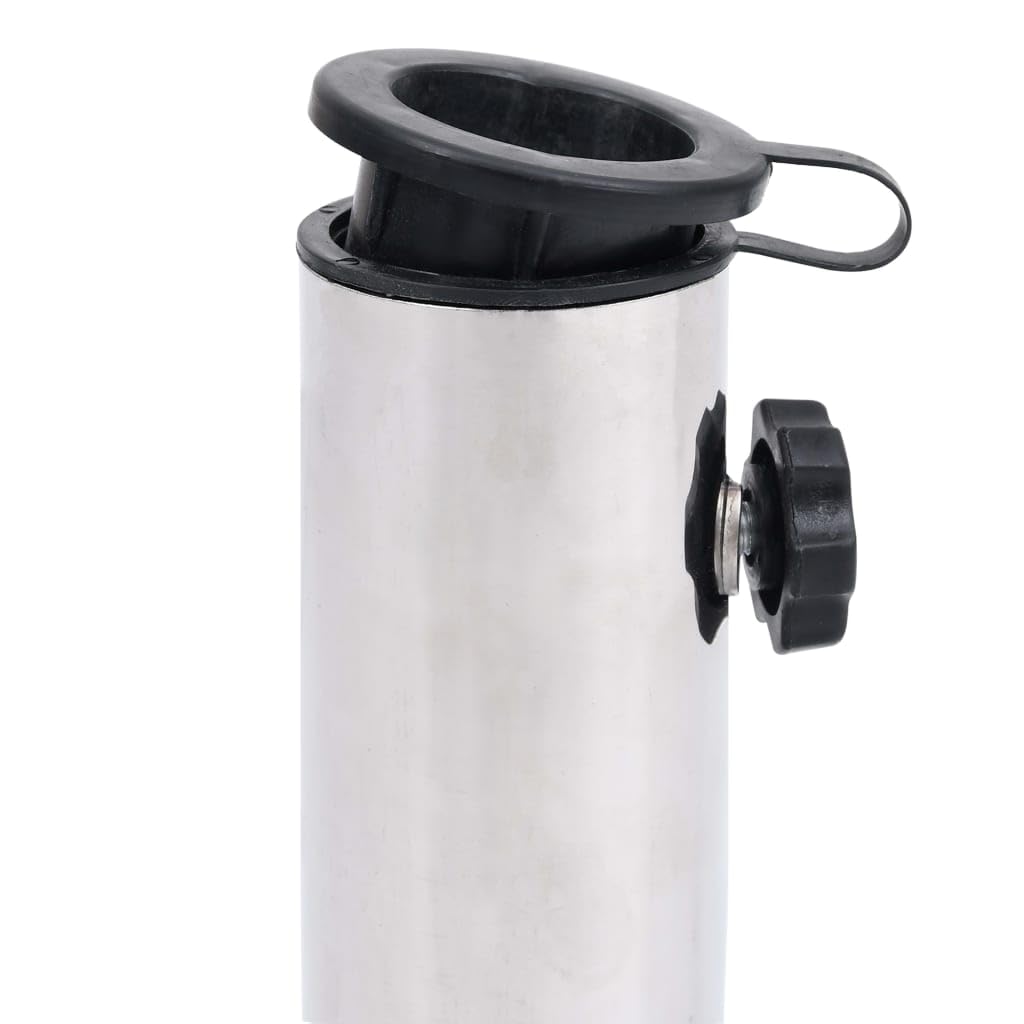 Foto 5 pulgar | Base Para Paraguas Vidaxl  Robusta  De Granito Negro Con Ruedas - Venta Internacional.