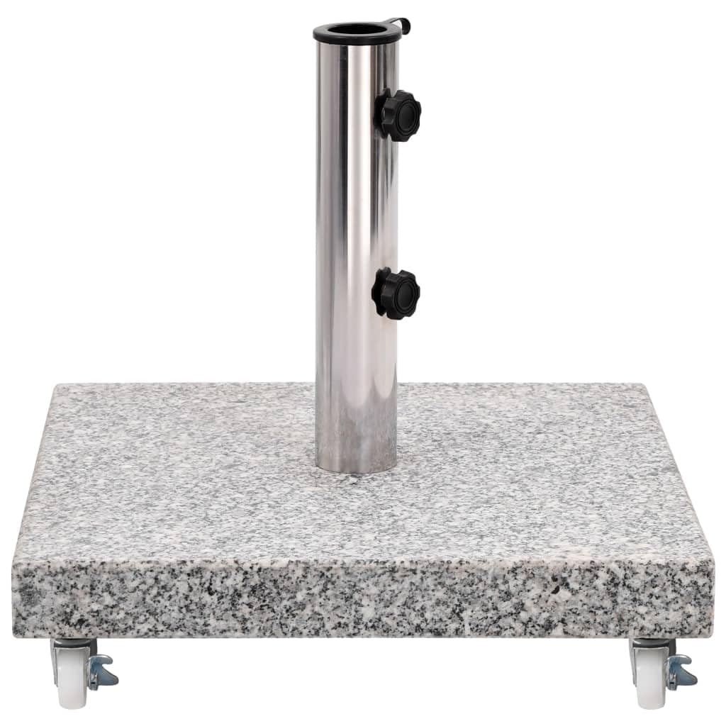 Foto 5 pulgar | Base De Sombrilla De Granito Vidaxl Robusta Con Tubo De Acero Inoxidable - Venta Internacional.