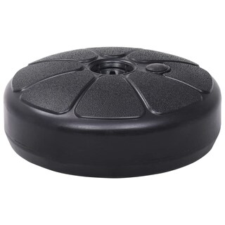 Foto 2 | Base Redonda Vidaxl Para Paraguas Exterior Resistente Negra - Venta Internacional.
