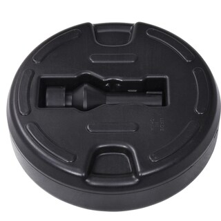 Foto 4 | Base Redonda Vidaxl Para Paraguas Exterior Resistente Negra - Venta Internacional.