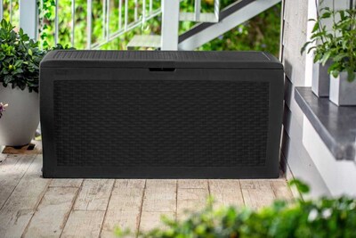 Foto 5 | Baúl de Almacenamiento Keter Samoa color Marrón para Exterior