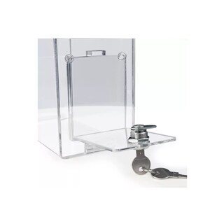 Foto 3 | Buzón de Acrilico Transparente