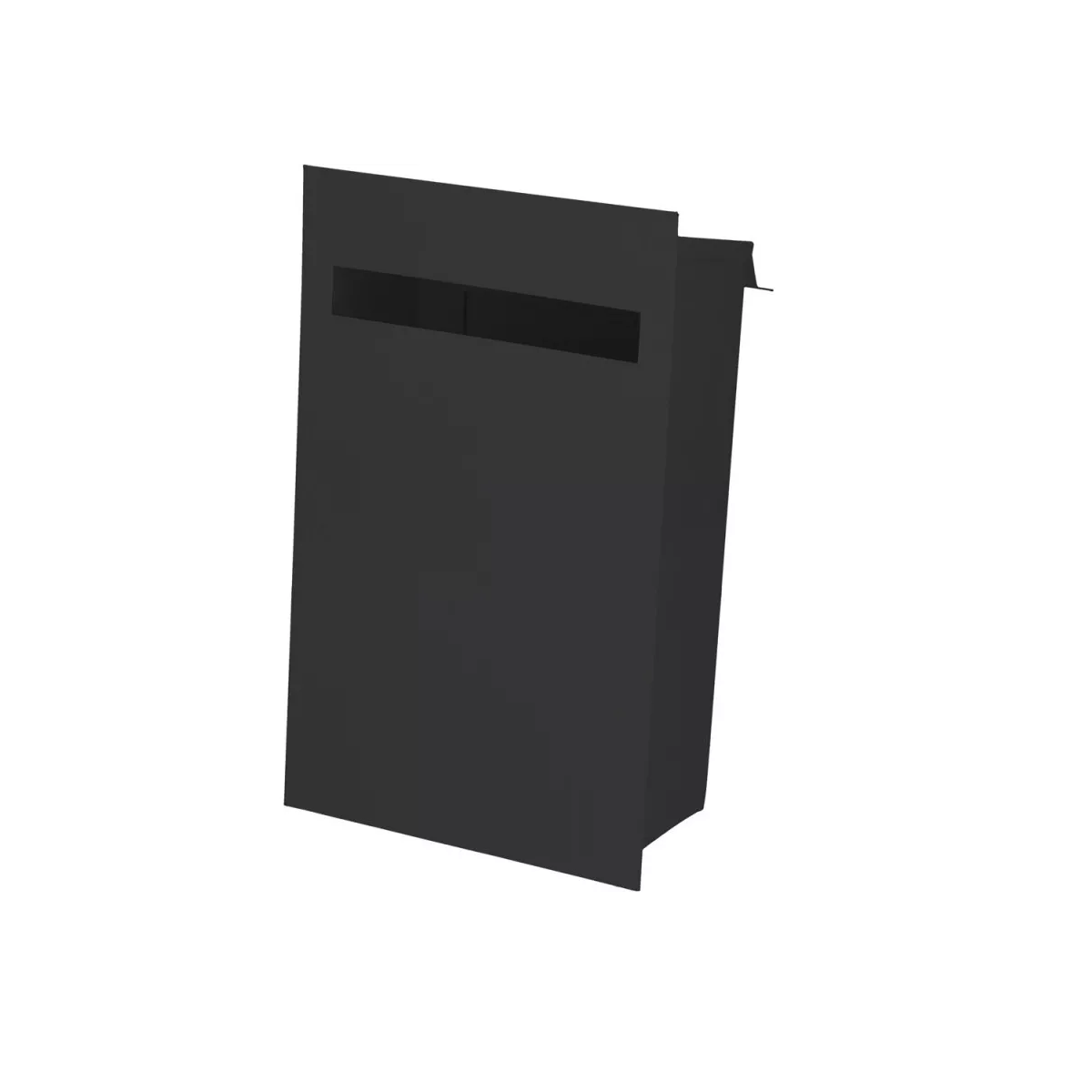 Buzón Negro Lámina Puerta Abatible Eo Safe Imports Esi-16450 Negro