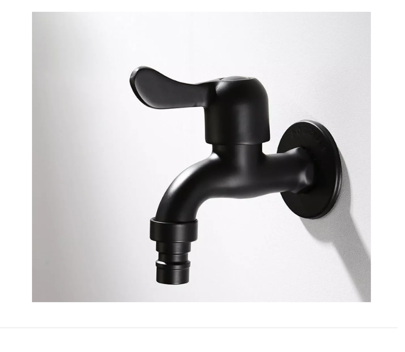 Foto 4 pulgar | Grifo De Agua Para Jardín Grifo De Montaje En Pared Negro Xtellar