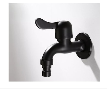 Foto 3 | Grifo De Agua Para Jardín Grifo De Montaje En Pared Negro Xtellar