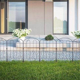 Foto 4 | Kit de 10 Vallas Decorativas para Jardín Diseño Doble Arco