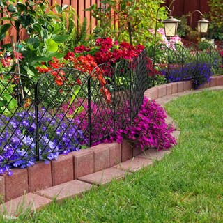 Foto 3 | Kit de 10 Vallas Decorativas para Jardín Diseño Red