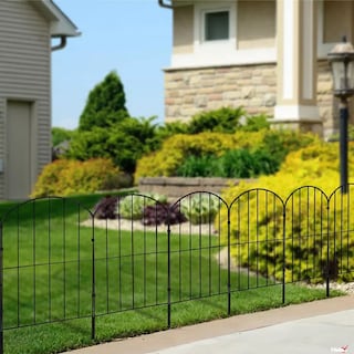 Foto 4 | Kit de 10 Vallas Decorativas para Jardín Diseño Líneas
