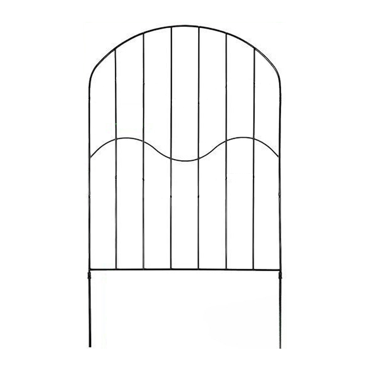 Foto 2 pulgar | Kit de 10 Vallas Decorativas para Jardín Diseño Curva