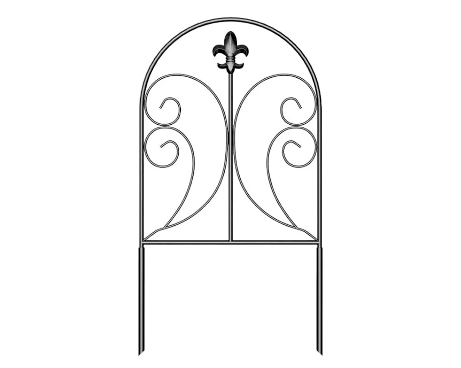 Foto 2 pulgar | Kit de 10 Vallas Decorativas para Jardín Diseño Arqueado
