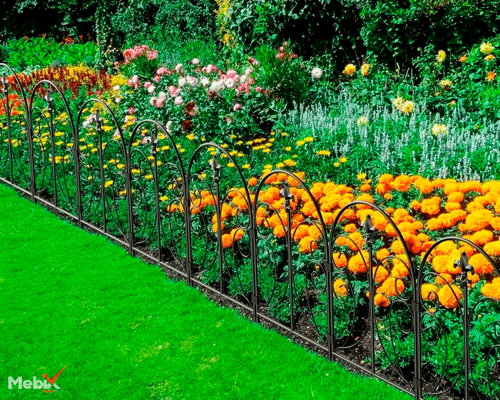Foto 4 pulgar | Kit de 10 Vallas Decorativas para Jardín Diseño Arqueado