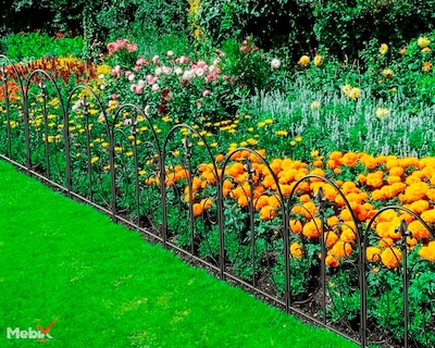 Foto 3 | Kit de 10 Vallas Decorativas para Jardín Diseño Arqueado