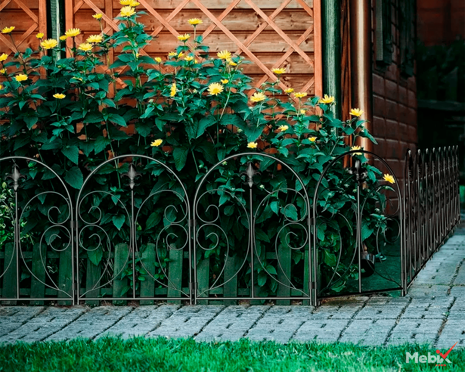 Foto 5 pulgar | Kit de 10 Vallas Decorativas para Jardín Diseño Arqueado
