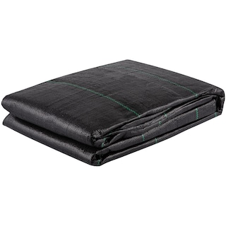 Foto 1 | Barrera De Tela Contra Malezas Vevor Heavy Duty, 3,5 Oz, 3,8 X 15,2 M, Negra - Venta Internacional.
