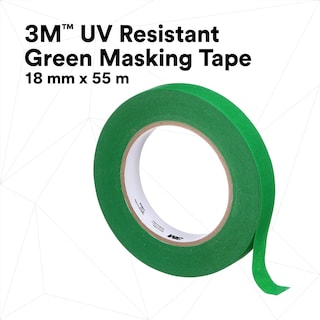 Foto 2 | Cinta Adhesiva 3m Resistente A Los Rayos Uv, Verde, 18 Mm X 55 M, Para Interiores Y Exteriores - Venta Internacional.