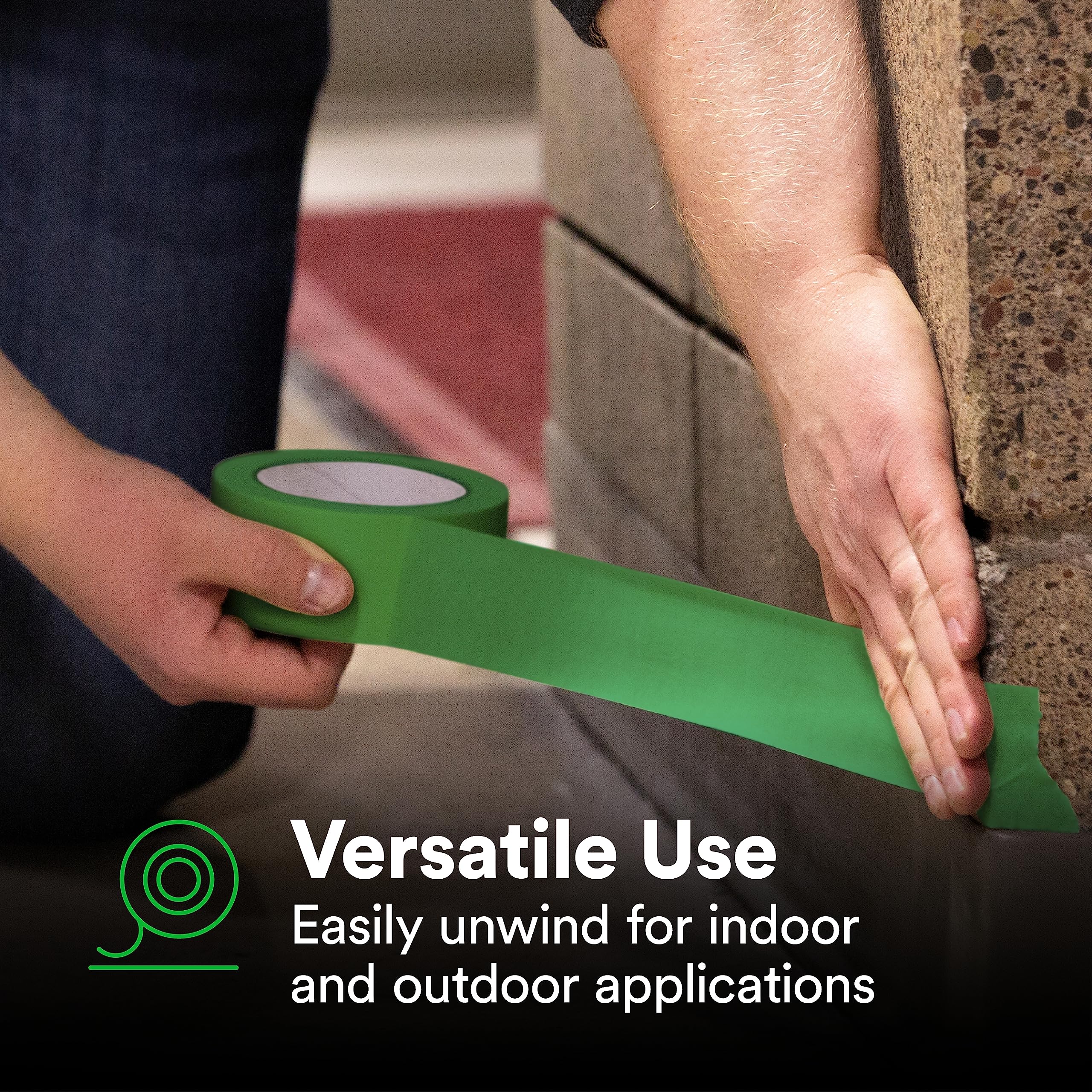 Foto 6 pulgar | Cinta Adhesiva 3m Resistente A Los Rayos Uv, Verde, 18 Mm X 55 M, Para Interiores Y Exteriores - Venta Internacional.