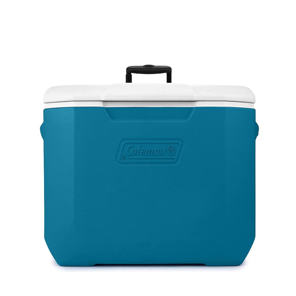 Hielera con Ruedas Coleman color Azul 60 Qt / 94 Latas