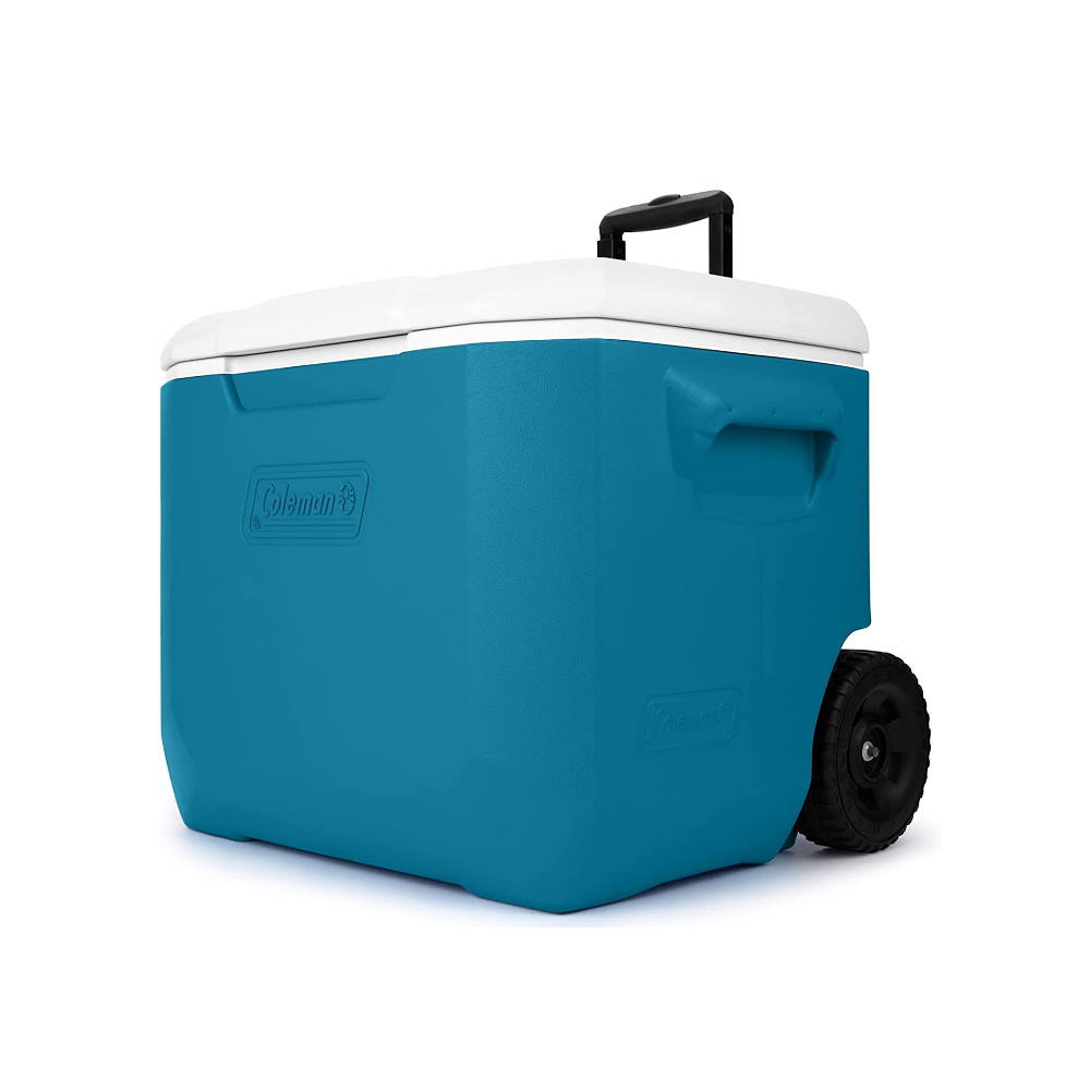 Foto 2 | Hielera con Ruedas Coleman color Azul 60 Qt / 94 Latas