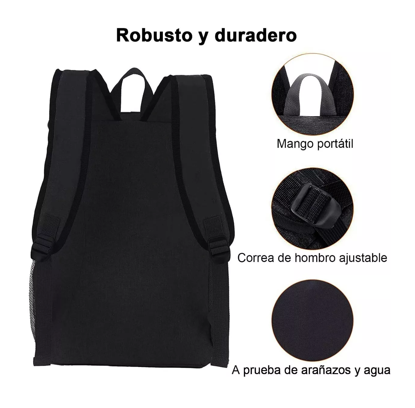 Foto 5 | Mochila Hieleras Enfriador Bolsa Impermeable Portátil 20 L Color Negro Con Raya Naranja