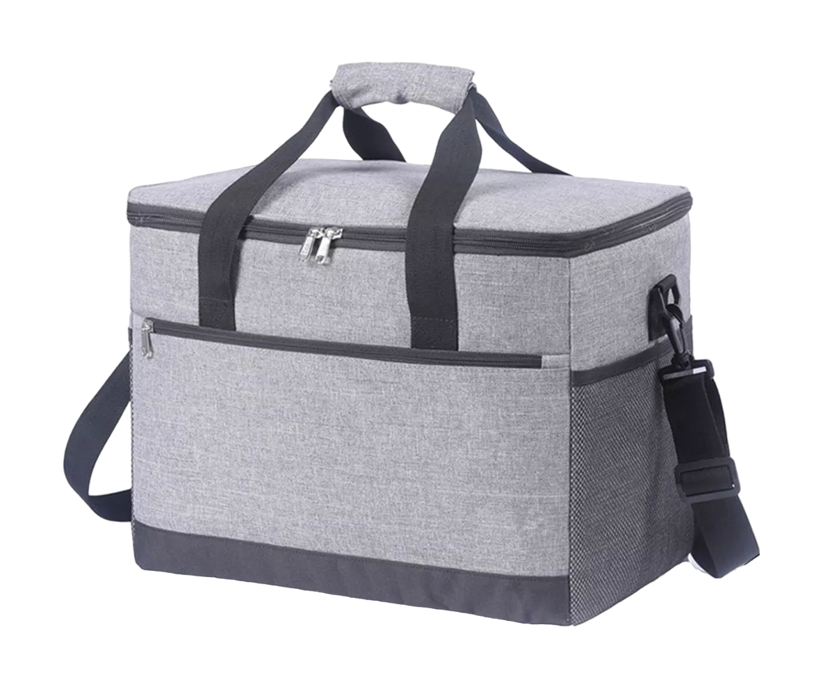 Mochila Hieleras Enfriador Bolsa Impermeable Portátil 30 L Color Gris